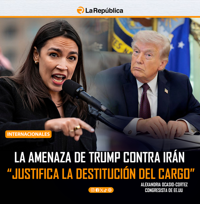 LA AMENAZA DE TRUMP CONTRA IRÁN  “JUSTIFICA LA DESTITUCIÓN DEL CARGO” - Cover Image